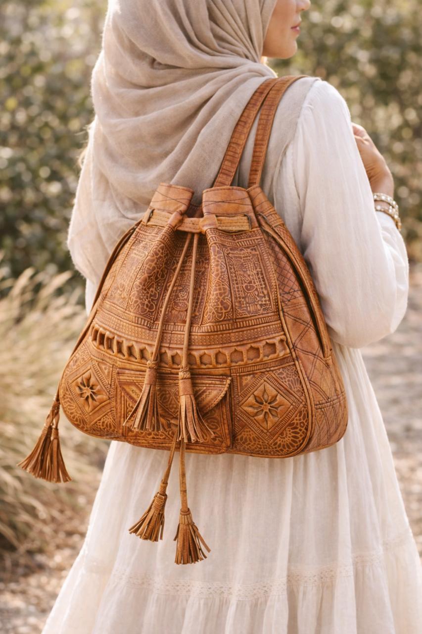 Moroccan Leather Bags